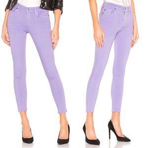 7 For All Mankind Purple Lilac Skinny Jeans 25 💜